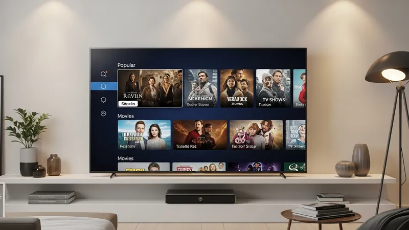 Abonnement IPTV France Smart TV Samsung LG dashboard streaming